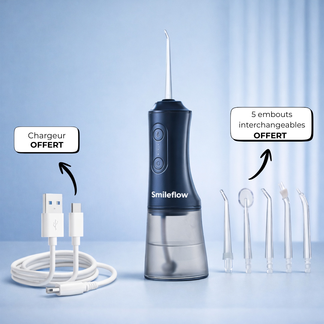 SmileFlow – Hydropulseur Sans Fil Premium