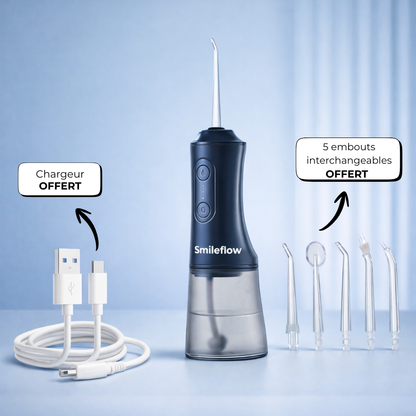 SmileFlow – Hydropulseur Sans Fil Premium