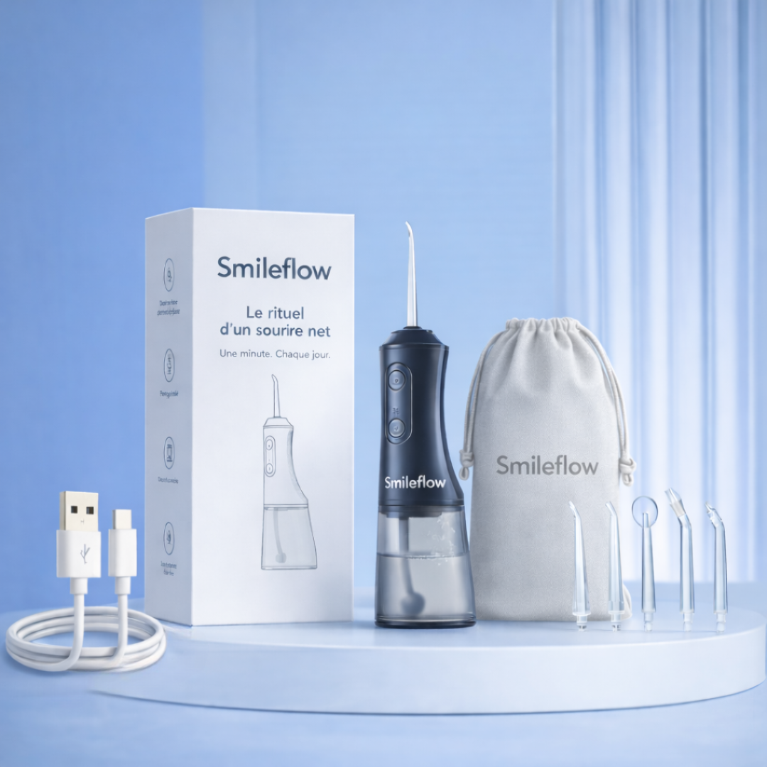 SmileFlow – Hydropulseur Sans Fil Premium